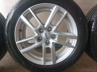 Alu Rial 5x112, pneu 215/55 r17- letní - 1