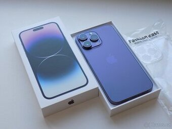 APPLE iPhone 14 Pro Max 256GB Deep Purple - ZÁRUKA 12 MĚSÍCŮ