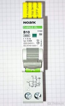 Kombi chránič Noark (111161) B10 A 30mA