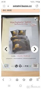 Prodej nového ložního povlečení