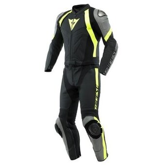 Dainese Avro 4-Pánská kožená moto kombinéza, dvoudílná