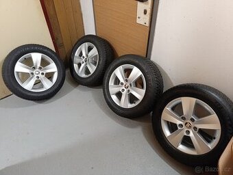 Komplet kola R16 škoda