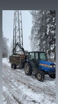 Malotraktor iseki geas 30s s českými SPZ a TP