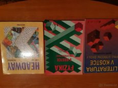 Prodám Literatura v kostce, Fyzika v kostce, Headway
