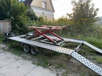 Autopřepravník / přívěsný vozík Pongratz L-AT 400 T-K