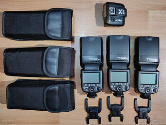 prodám 3x GODOX TT685s SONY + GODOX X1Ts