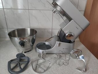 Robot Kenwood KM010 Chef Titanium s příslušenstvím, dovoz OV