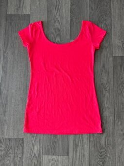 Neon růžové tričko