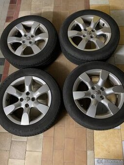 Litá ALU kola 4x108 Peugeot 307,308 + letní pneu 205/55R16