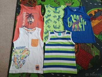 Dětské tílka vel.110