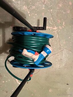 Zahradní hadice Extool s vozikem 12,7mm vnitřní průměr - 1