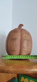 Dřevěná Dýně DEKORACE