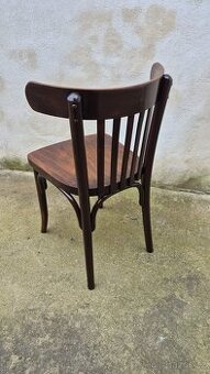 Retro židle Ton s novým lakem vzor 763 (č.184)