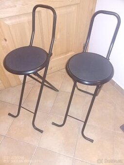 Barové skládací židličky