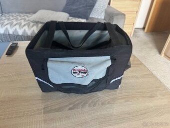 Přepravka pro psa na kolo