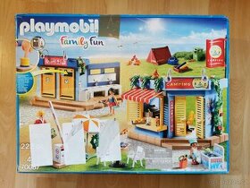 Playmobil Family Fun 70087 velký kemp - 1