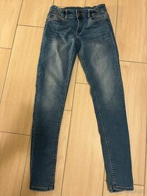 Džínové kalhoty Skinny C&A vel . 170/XS-S