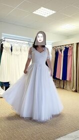 Svatební šaty výška 175cm - 1