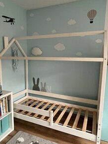 Dětská domečková postel 80x180cm - 1