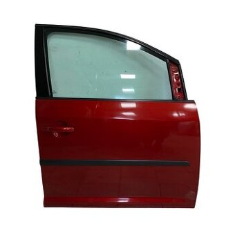 Pravé přední dveře vínová LA3W VW Touran 1T2 facelift 2007