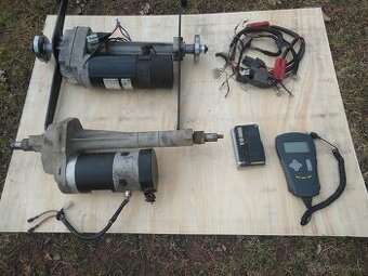 DC motor 24V + řídící jednotka Curtis