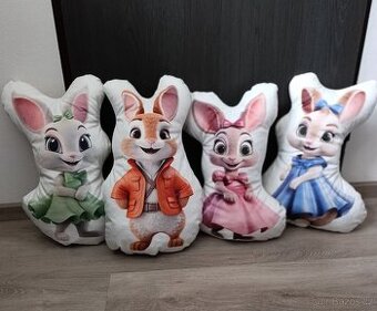 Polštářek 3d zajicek
