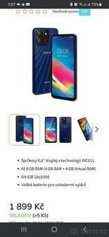Aligator s6600 duo 256GB Xiaomi karta