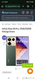 Infinix note 40pro+