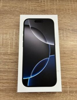 IPhone 16 Pro 256 gb Černý