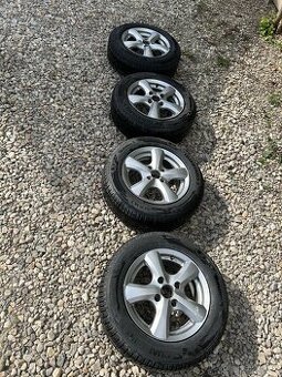 Alu kola 4x108 s celoročními pneu 185/65/14