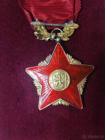 Řád rudé zástavy - vyznamenání medaile - 1