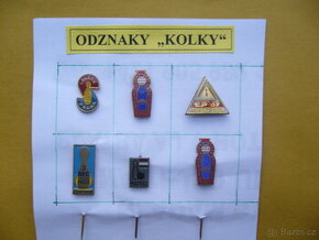 odznaky "KUŽELKY"