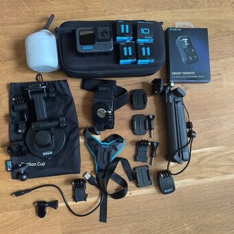 GoPro hero 11 + MeGa příslušenství