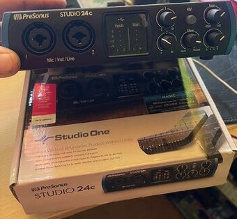 Presonus Studio 24c, zvuková karta
