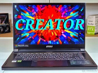 Herní notebook MSI CREATOR | 4K UHD | RTX 2080 SUPER | 32GB
