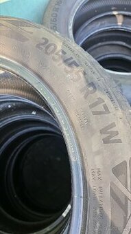 2ks letních Pneu 205/55/R17 Continental