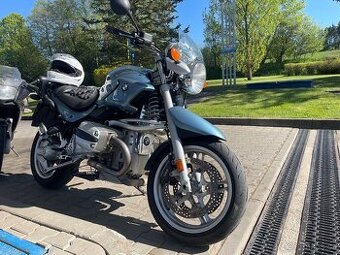 BMW R1150R, kufry, overdrive, vyhřívané hefty, bez ABS