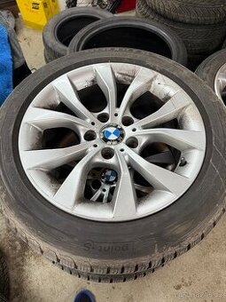 Prodám ALU kola 5x120 R17 Zimní zánovní Pneu