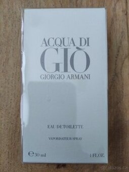 Giorgio Armani Acqua di Gio EDT 30ml, NOVÉ Originál