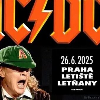 2x vstupenky na AC/DC Praha Letňany 26.6