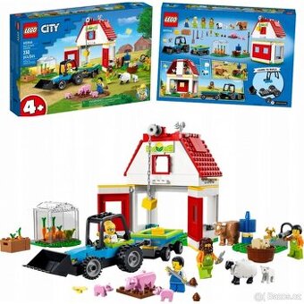 LEGO City 60346 Stodola a zvířátka z farmy + dareček