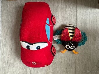 Plyšové hračky pro nejmenší, 2 ks - Lamaze, Disney Cars