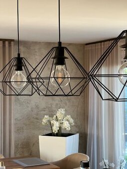 Set tří designových svítidel