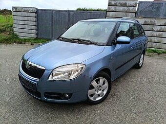 Fabia combi 1.4 i, klima, tempomat,2 sady kol,serviska.