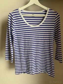 Prozžkované tričko s 3/4 rukávem, vel. M, zn. F&F