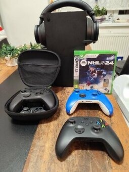 PRODEJ – Xbox Series X + Elite ovladač + headset
