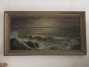 Velký obraz - Moře, František Zavázal