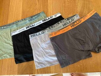 Kvalitní pánské slipy, boxerky 4ks