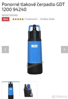 Domácí vodárna GDT 1200