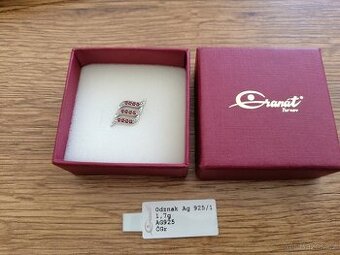 pánský šperk na oblek zn. Granát Turnov